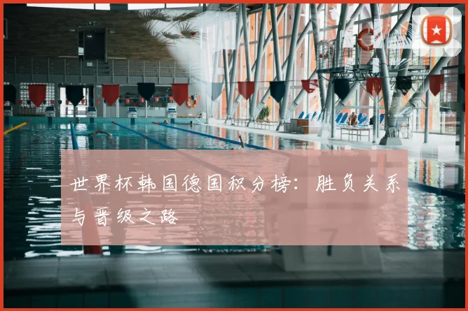 世界杯韩国德国积分榜：胜负关系与晋级之路